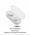 TWS 4 Mini Dual 5 Wireless Earphones Bluetooth Earbuds with Charging box - White (OEM)